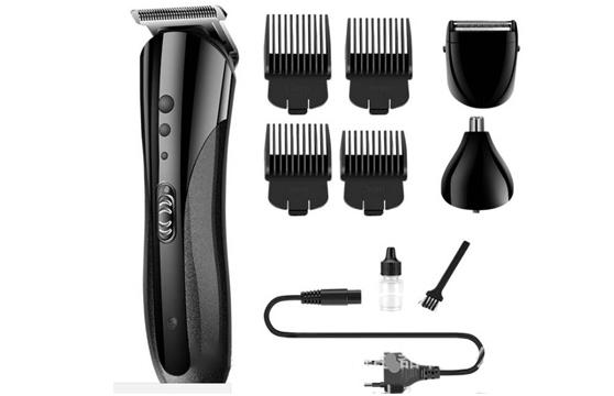 Tông Đơ Cắt Tóc, Cạo Râu, Tỉa Lông Mũi Kemei KM-1407