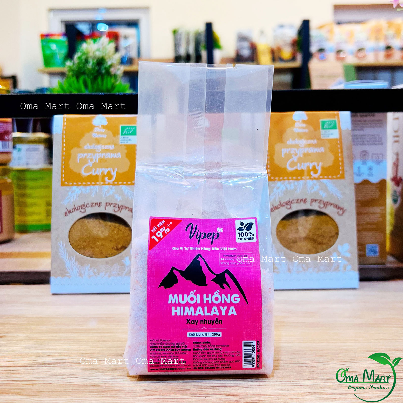 Muối hồng Himalaya Vipep ( dạng túi )