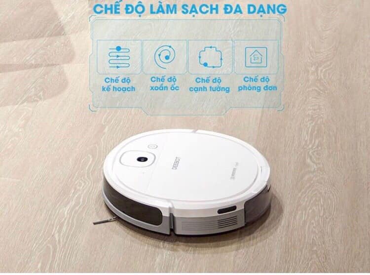 Robot hút bụi lau nhà thông minh ECOVACS DEEBOT DJ35 (App Quốc tế điều khiển bằng điện thoại)