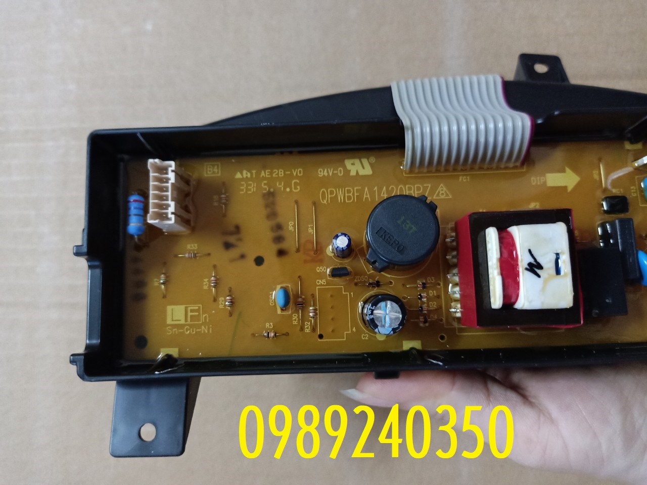 Bo mạch máy giặt SHARP A733 cửa đứng chính hãng