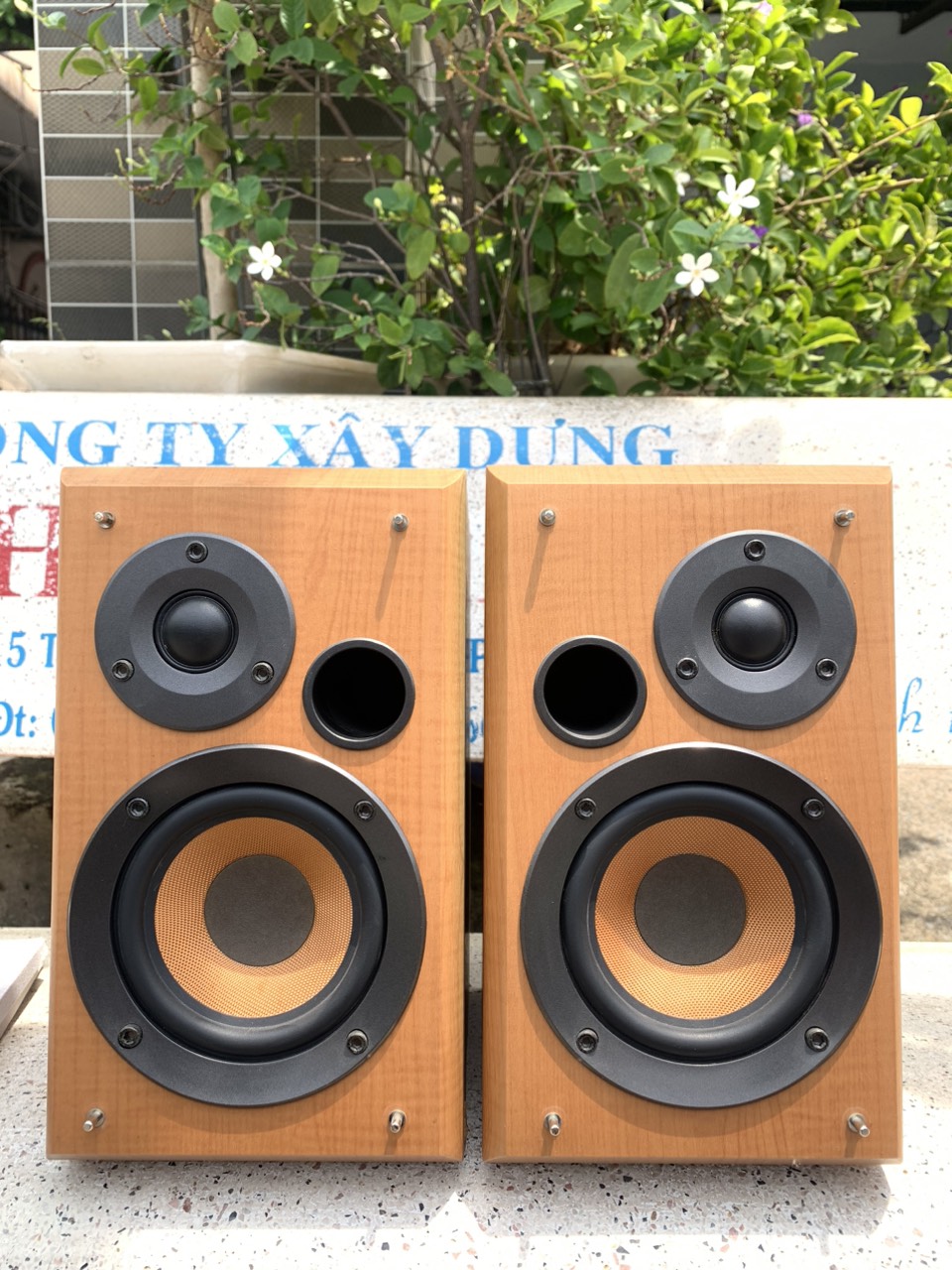 Bán Cặp Loa booksheolf Nghe Nhạc Denon USC - MA3 đẹp keng hát tốt