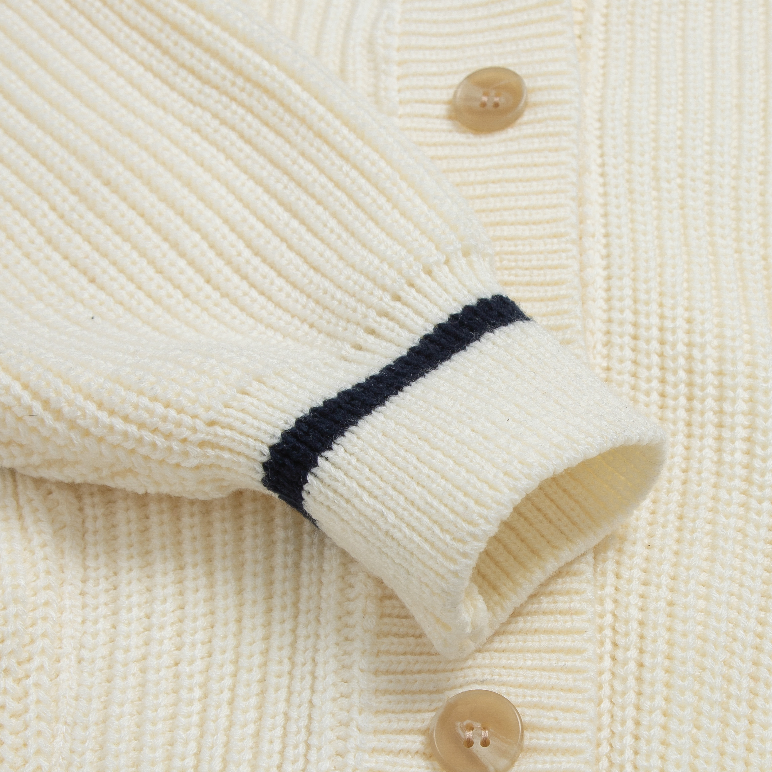 Áo Cardigan len RvR Woozie Navy/ Cream