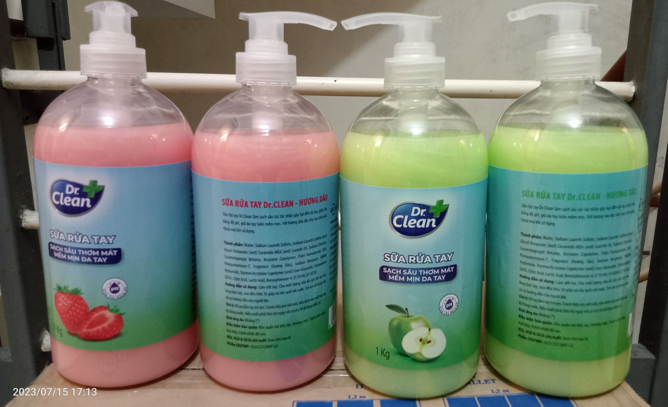Nước rửa tay Dr.Clean 1 Lít
