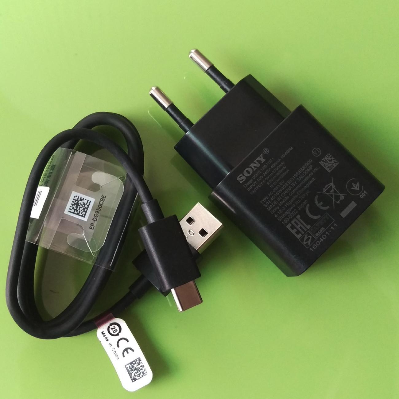 Combo bộ củ sạc cáp sạc nhanh sony UCH12 chân type C