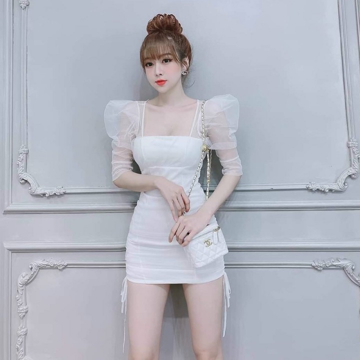 [HCM]Đầm nữ đẹp giá rẻ sang trọng dự tiệc cưới dạo phố cực chất [vải xịn] Đầm váy nữ thời trang