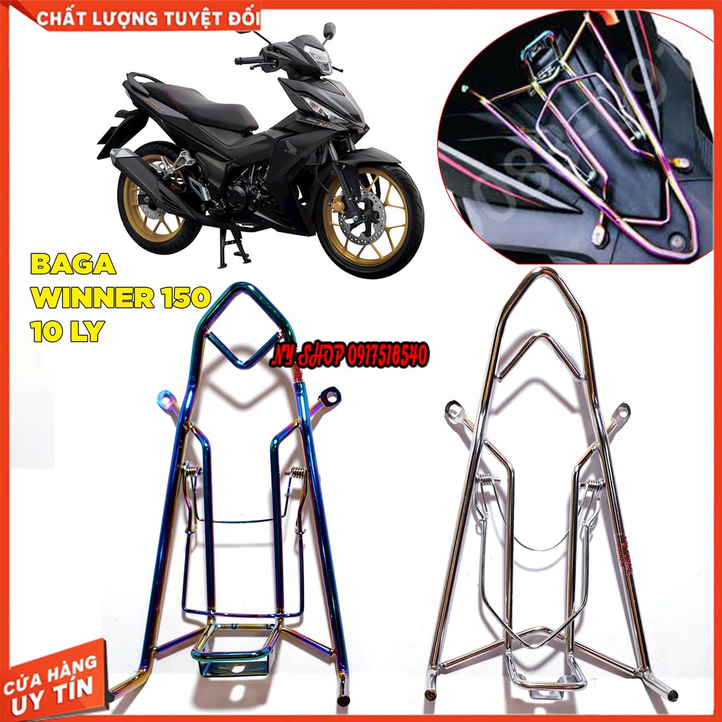 BAGA WINER V1 LOẠI 10 LY DẦY ĐẸP