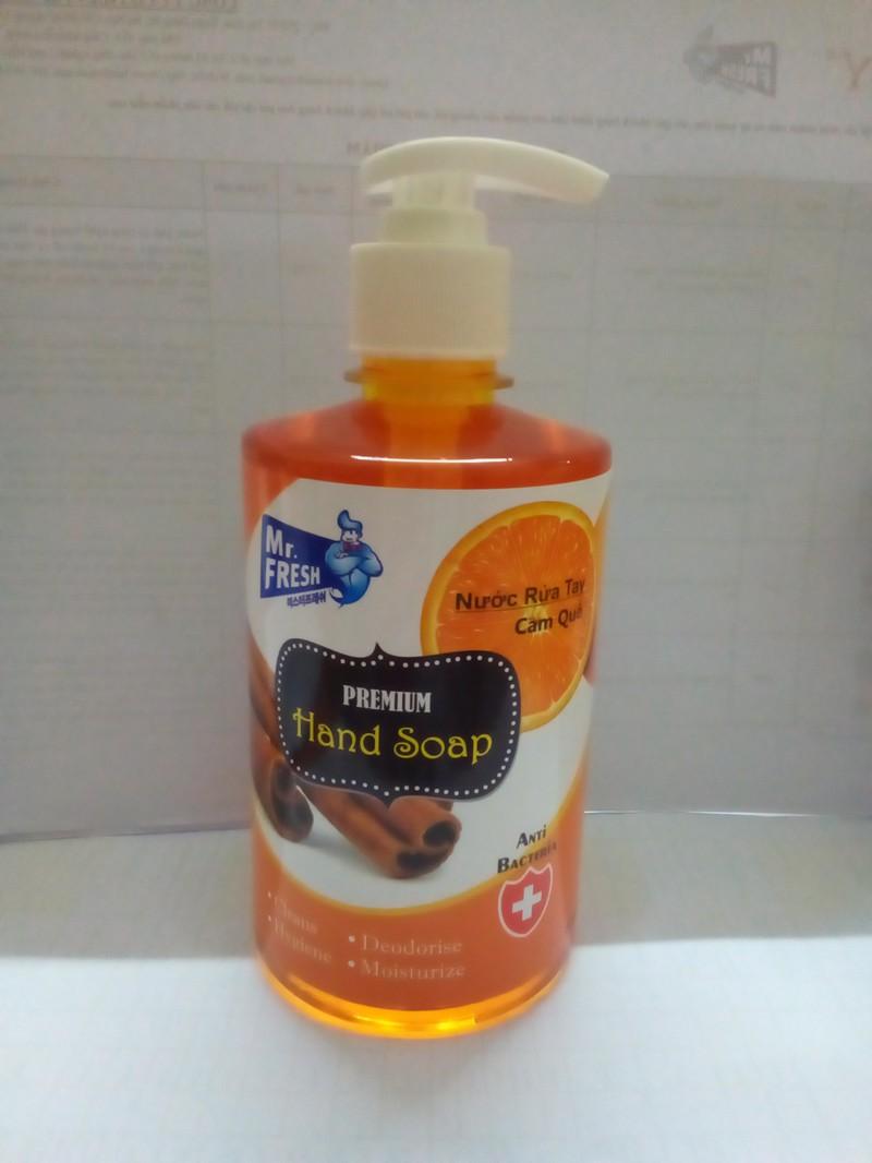 [HCM]Nước rửa tay Mr.Fresh 500ml Quế