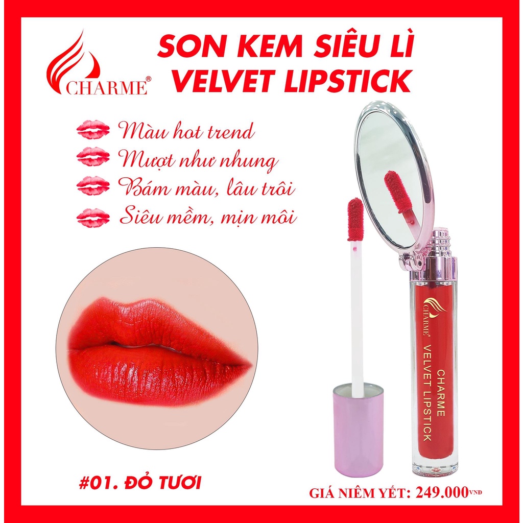 Son kem Velvet Lipstick Collagen Hàn Quốc