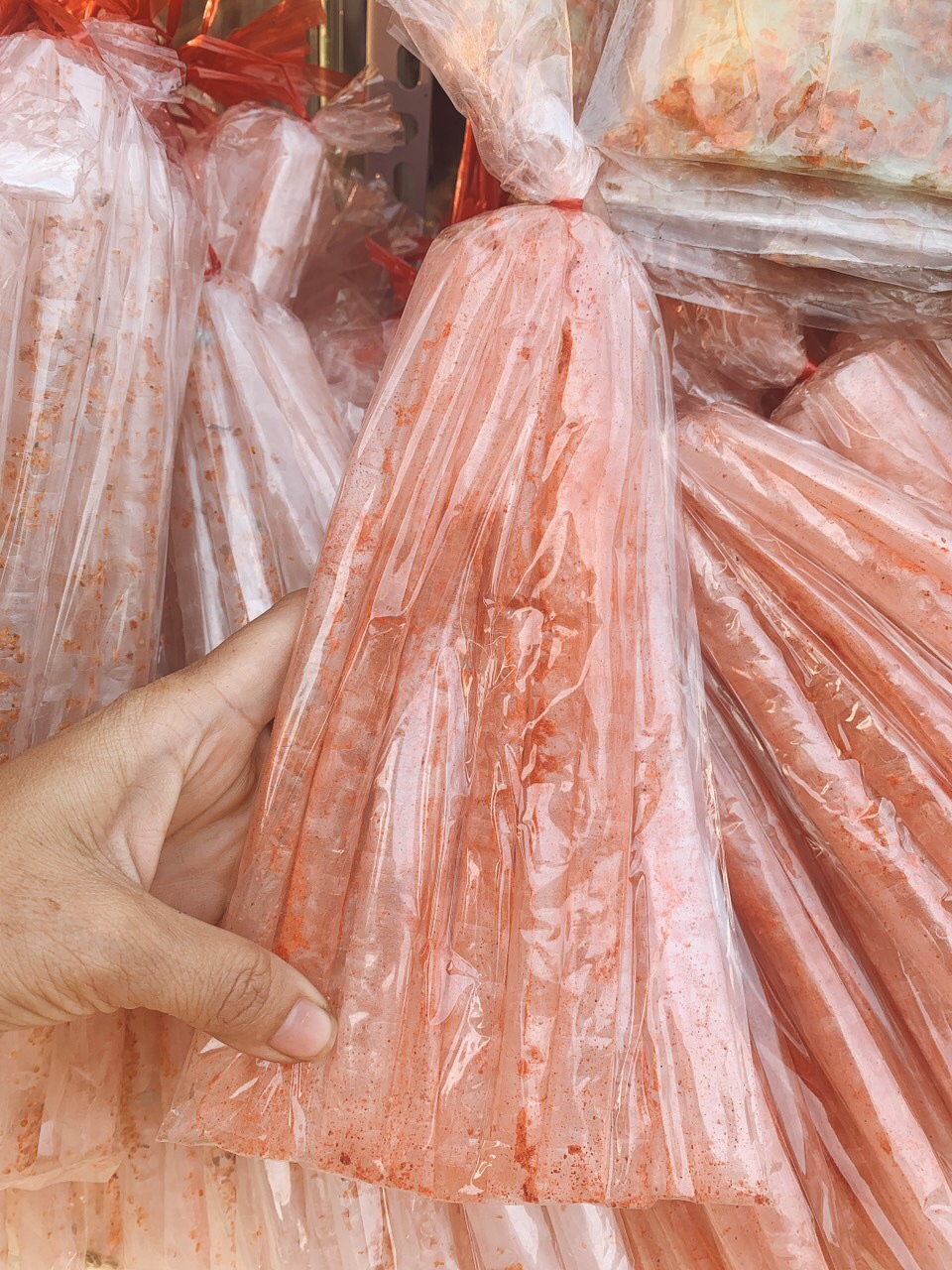 [HCM]Bánh tráng ống muối  38k/sâu/10 gói