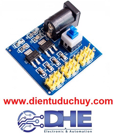 AMS1117 MẠCH ỔN ÁP: 3.3V, 5V, 12V