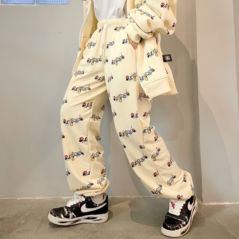Quần dài nỉ Monoteru REGODS ( REGODS MONOTERU PANTS)