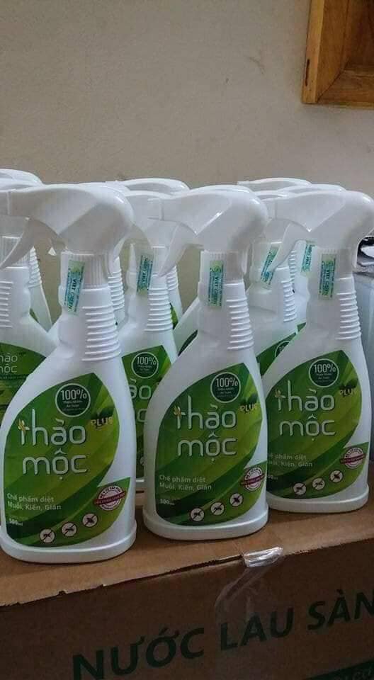 Thảo mộc Plus -  Diệt muỗi kiến gián Organic 500ml