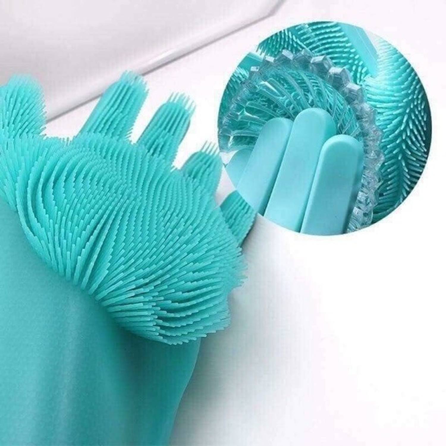 Găng tay tạo bọt rửa chén bát thần thánh