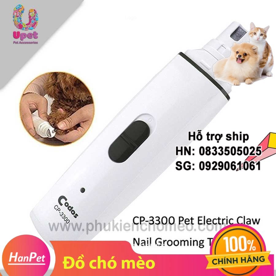 Hanpet - máy mài móng codos cp-3300 - mài móng chó mèo