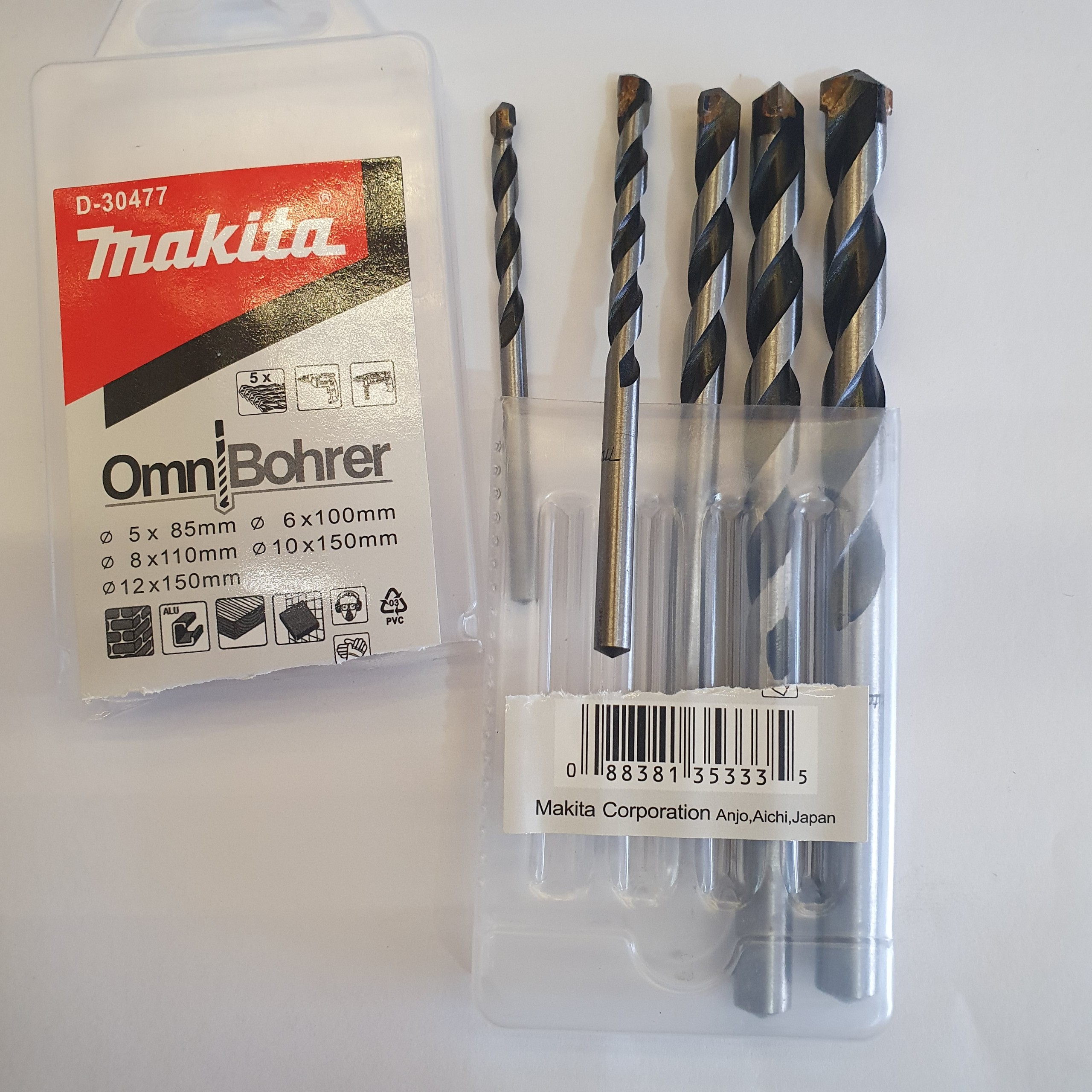 Bộ mũi khoan đa năng makita d-30477 chui kẹp