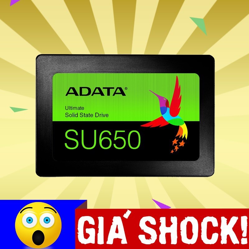 Bảng giá [HCM]ổ cứng SSD ADATA 2400Gb SU650 Sata 3 Phong Vũ