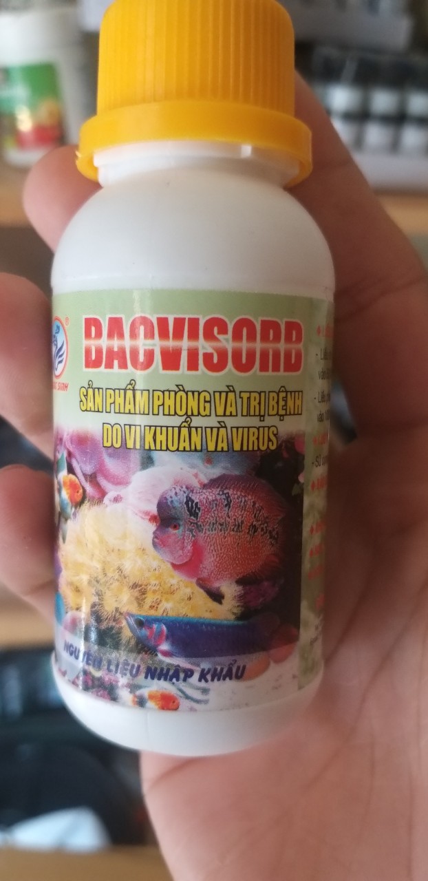 BACVISORB - phòng cho cá cảnh bị virut, vi khuẩn