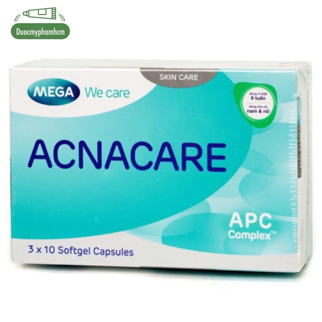 Viên uống mụn và ngăn ngừa mụn ACNACARE hộp 30 viên nang mềm