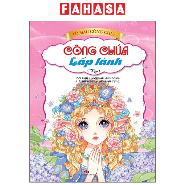 Fahasa - tô màu công chúa - công chúa lấp lánh - tập 1