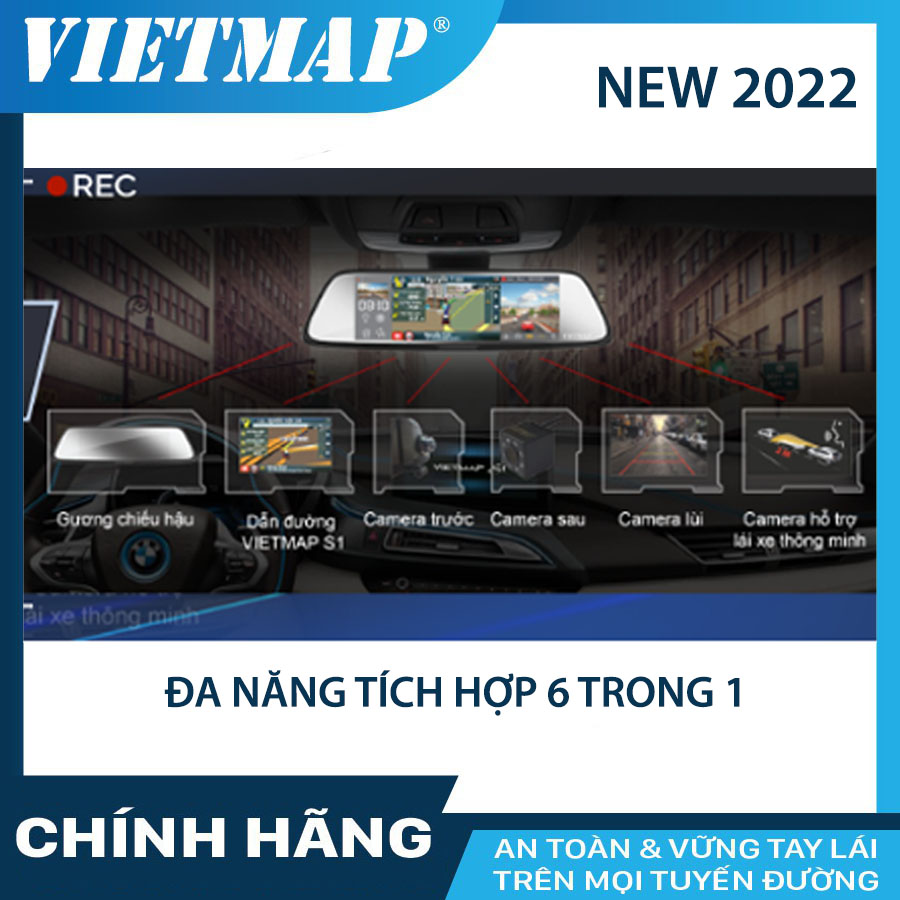 Camera hành trình dẫn đường VIETMAP G79 + thẻ 32/64GB
