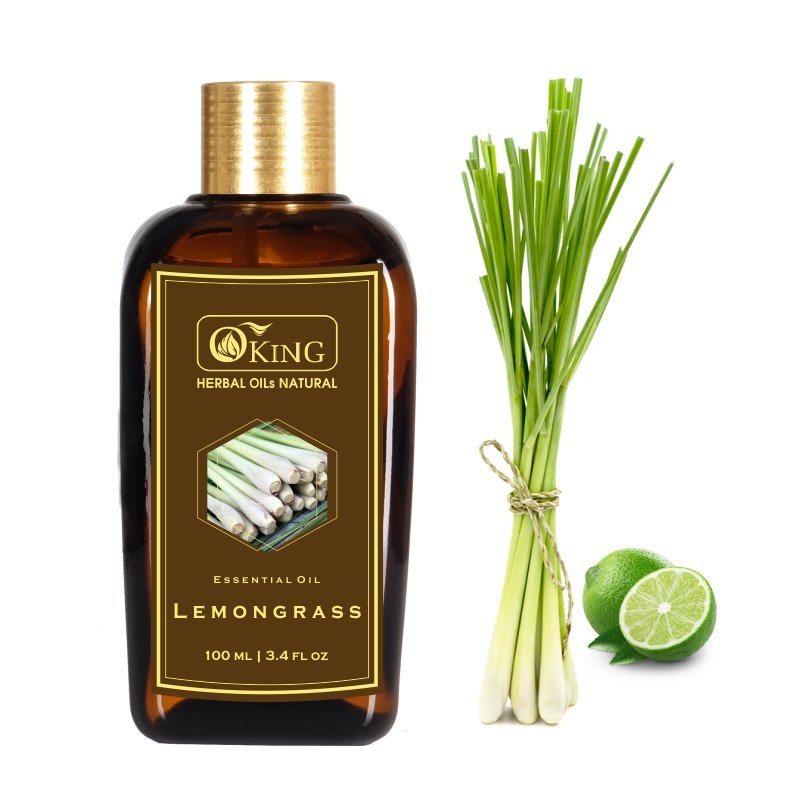 [Hàng chính hãng]Tinh dầu sả chanh nguyên chất 100ml (Lemongrass)