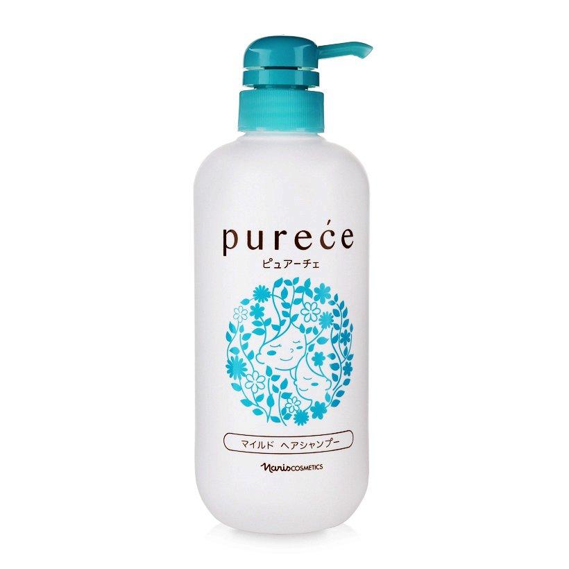 Dầu gội Naris Purece Mild Hair Shampoo Lavender Nhật Bản 550ml