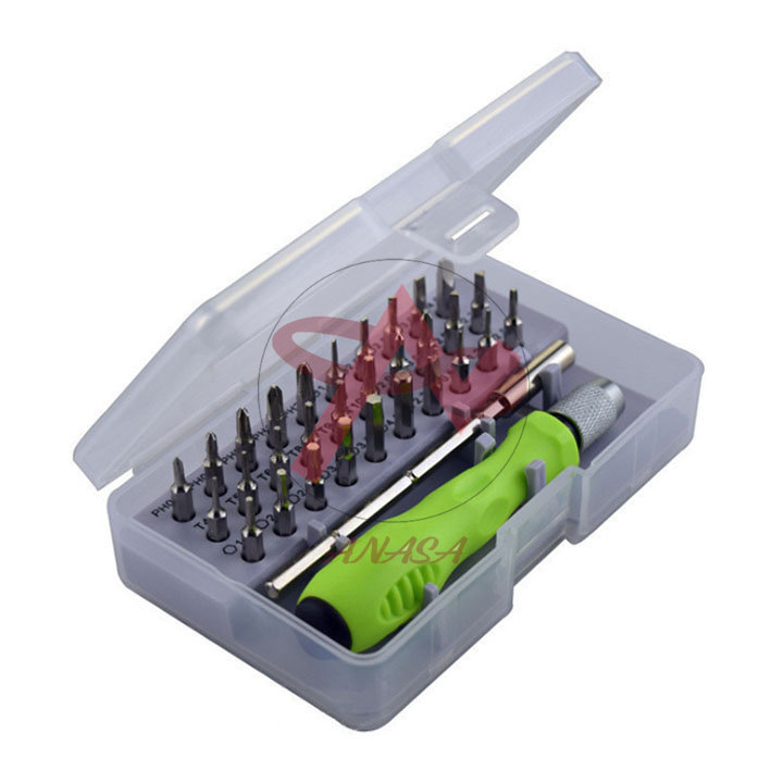 Bộ tuốc nơ vít 32 trong 1 ban đầu 32 đầu tuốc nơ vít di động Sửa chữa đa năng di động - Đồng hồ sửa chữa 32 trong 1, Điện thoại di động, bảng mạch, vật tư và hơn thế nữa.
