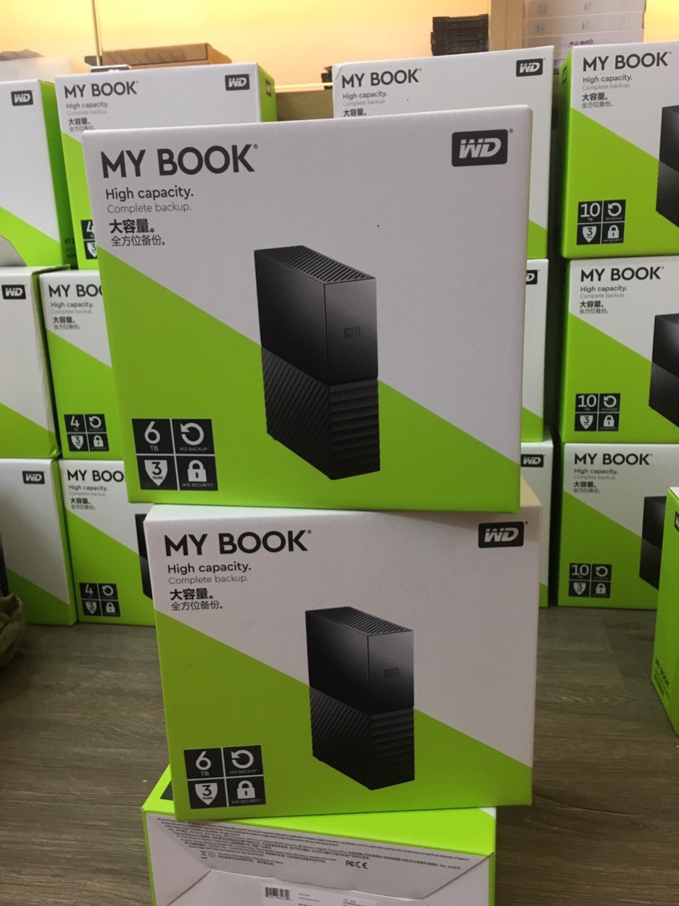 [Trả góp 0%]Ổ cứng cắm ngoài WD Mybook 6TB (Newversion)
