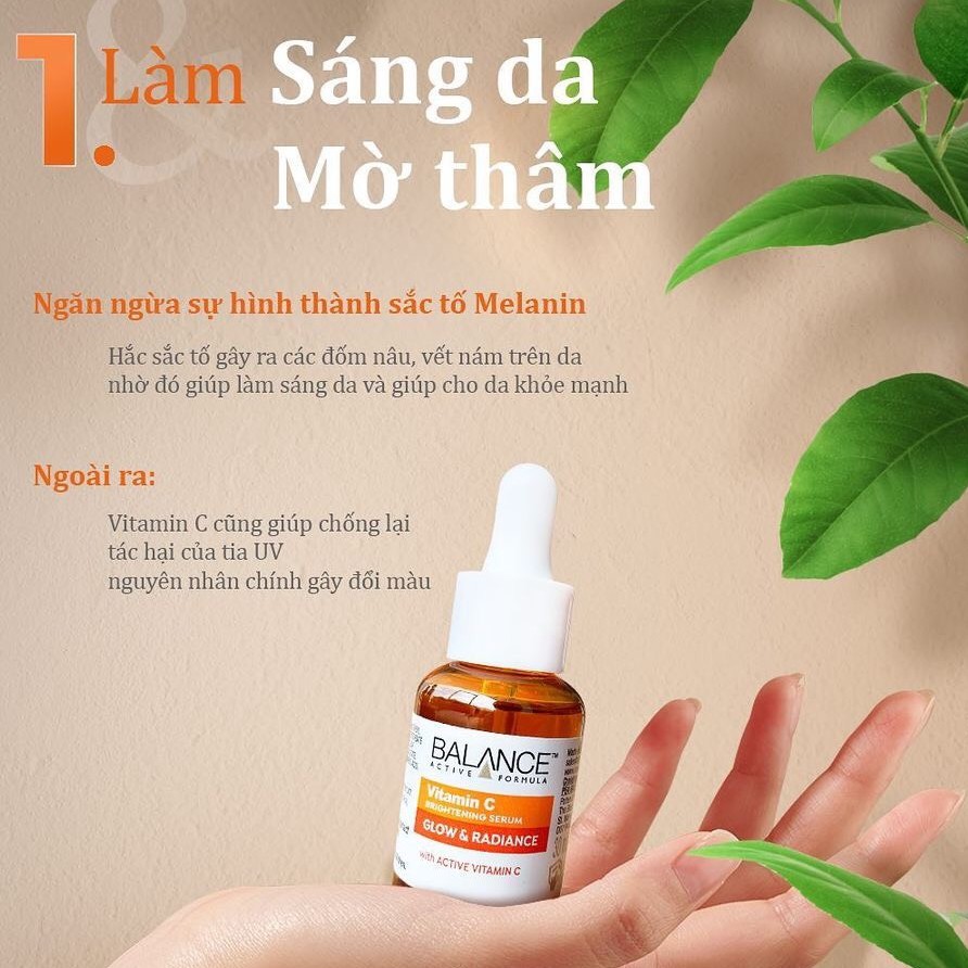Tinh Chất Balance Active Formula Vitamin C Sáng Da 30ml