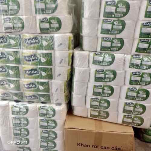 lốc 10 cuộn giấy ăn anan
