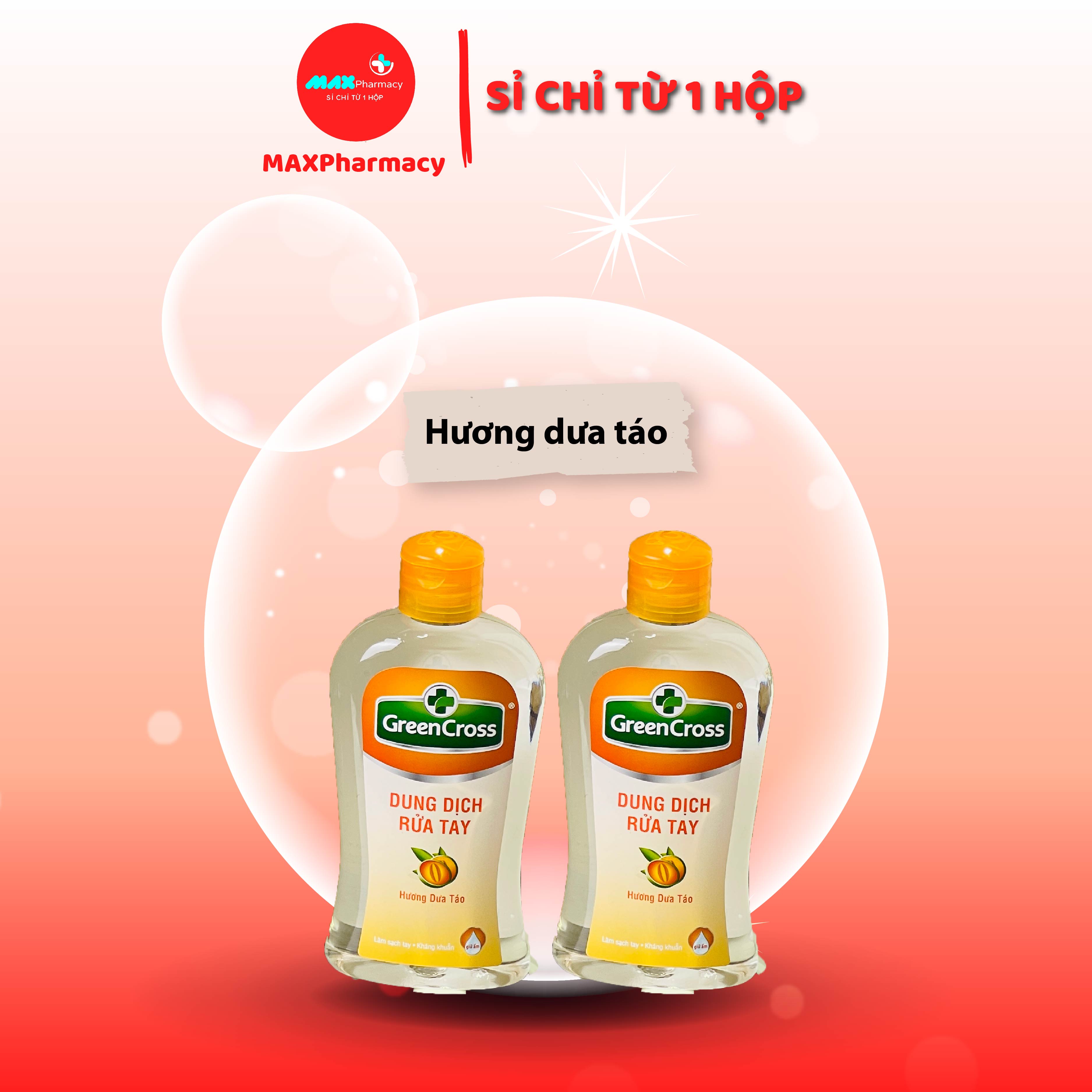 [HCM]Dung dịch Nước Rửa tay Green Cross (Rửa tay Greencross Nhiều mùi hương) 250ml - Maxpharmacy