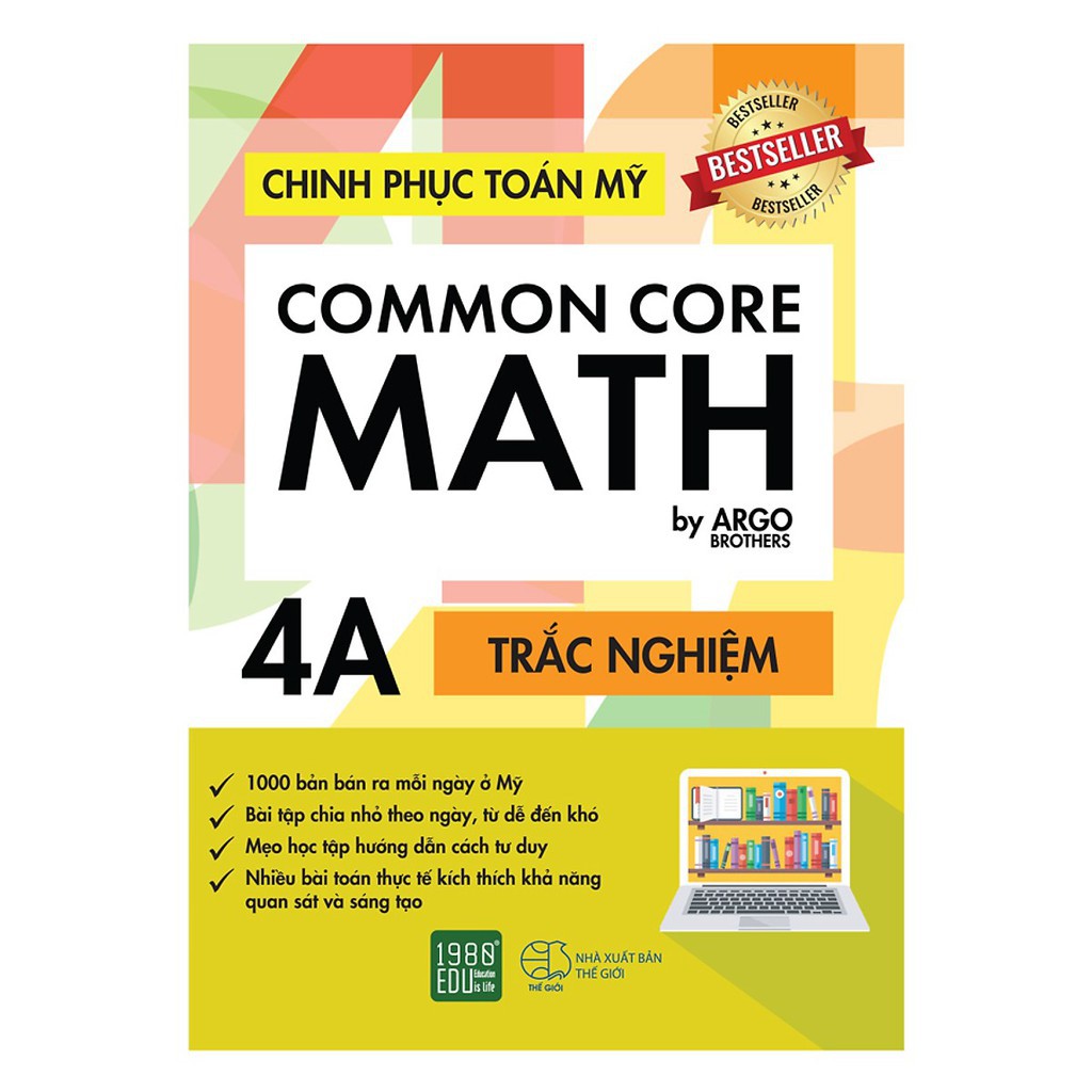 Sách - Common Core Math - Chinh Phục Toán Mỹ 4A