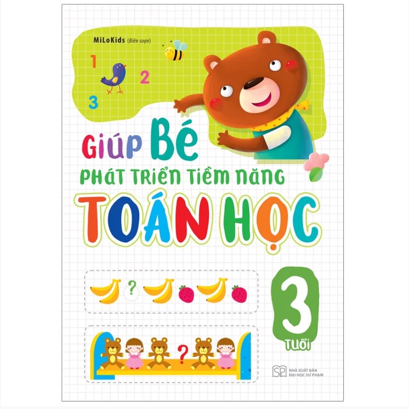 Sách: giúp bé phát triển toán học từ 3-6 tuổi