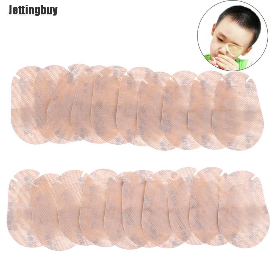 Jettingbuy 20 Miếng dán che mắt điều chỉnh luyện tập nhược thị cho trẻ em