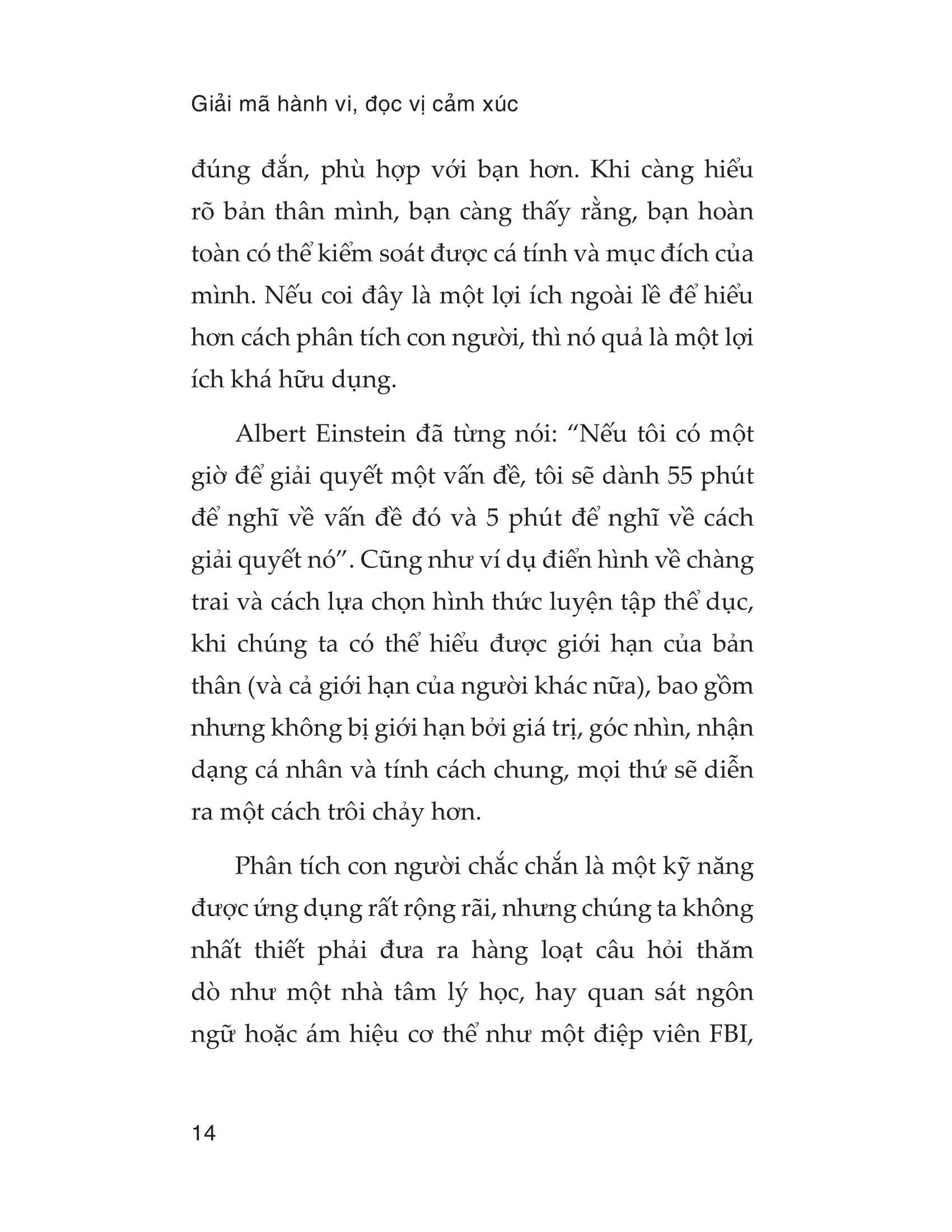 Sách Fahasa - Giải Mã Hành Vi Đọc Vị Cảm Xúc