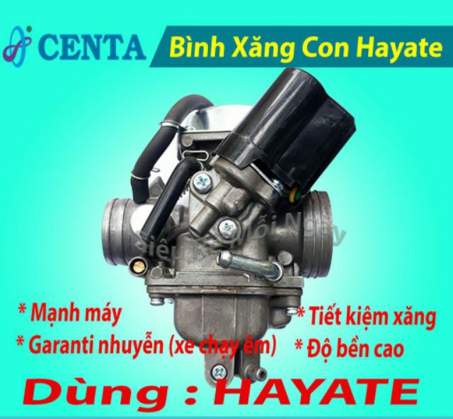 Bình Xăng Con -  Hayate 125cc Hiệu Centa Chính Hãng