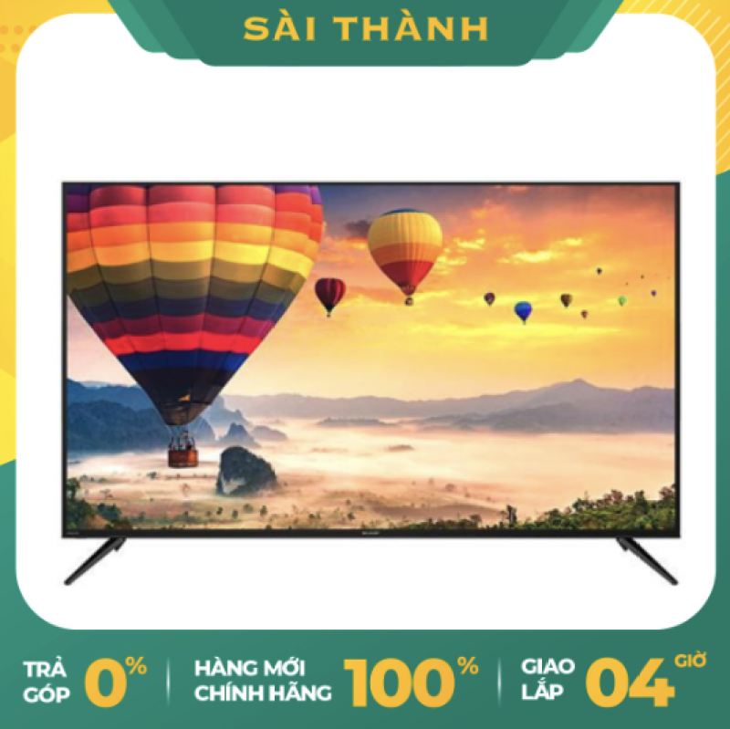 Bảng giá [Giao Hàng Miễn Phí HCM]  Smart Tivi 4K Sharp 70 inch 4T-C70CK3X Ultra HD  - Bảo hành chính hãng - Giao 4H HCM