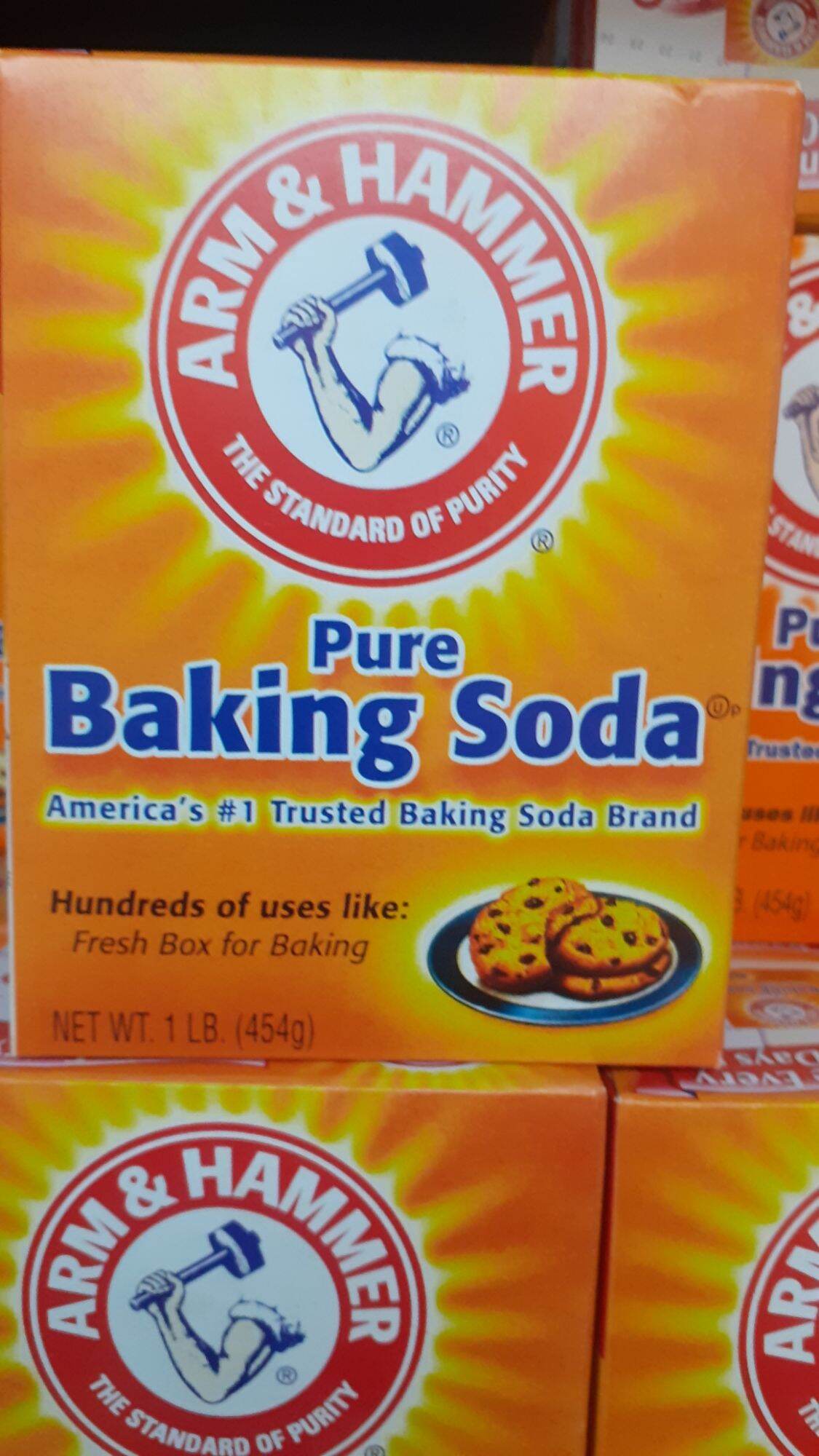 Baking salt _ banks soda 454g baking powder for cake making ..-snacks