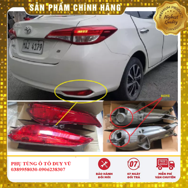đèn gầm cản sau toyota vios đời 2019-2020