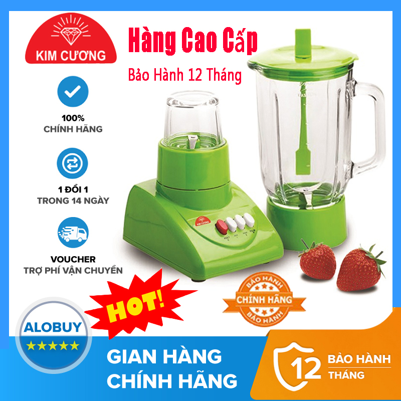 MÁY XAY SINH TỐ KIM CƯƠNG KC-T02 LY THỦY TINH- 1 LÍT -350W MÁY MẠNH XAY RẤT ÊM DỂ SỬ DỤNG LAZ POLICE