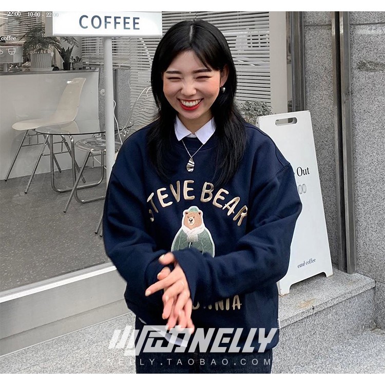 Áo Sweater Nelly Heybig - Steve Bear