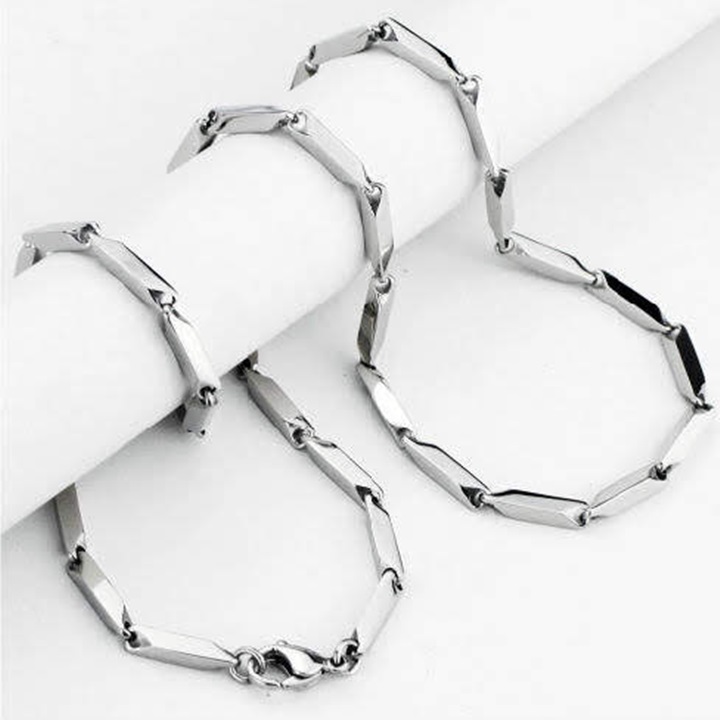 Dây chuyền nam inox cực bụi D12