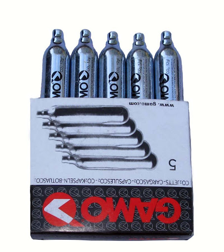 CO2 làm kem, 12g, không ren, G.A.M.O, 6mm