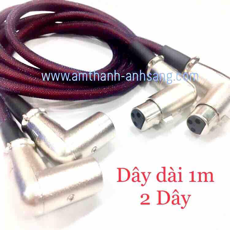 Audio signal cord canon male bend female 02 Jack canon Jack audio bend male female