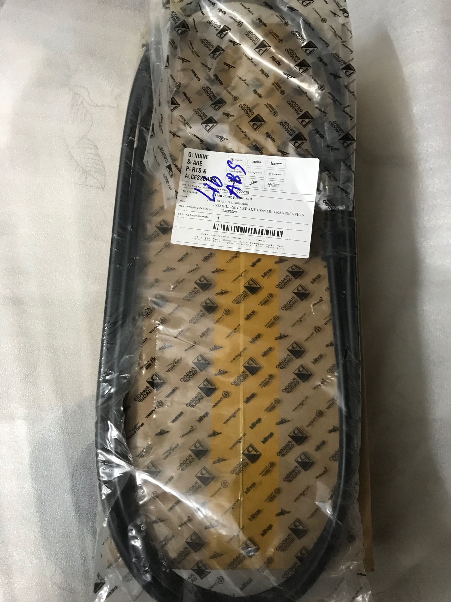 Dây thắng sau xe Liberty đời ABS hãng