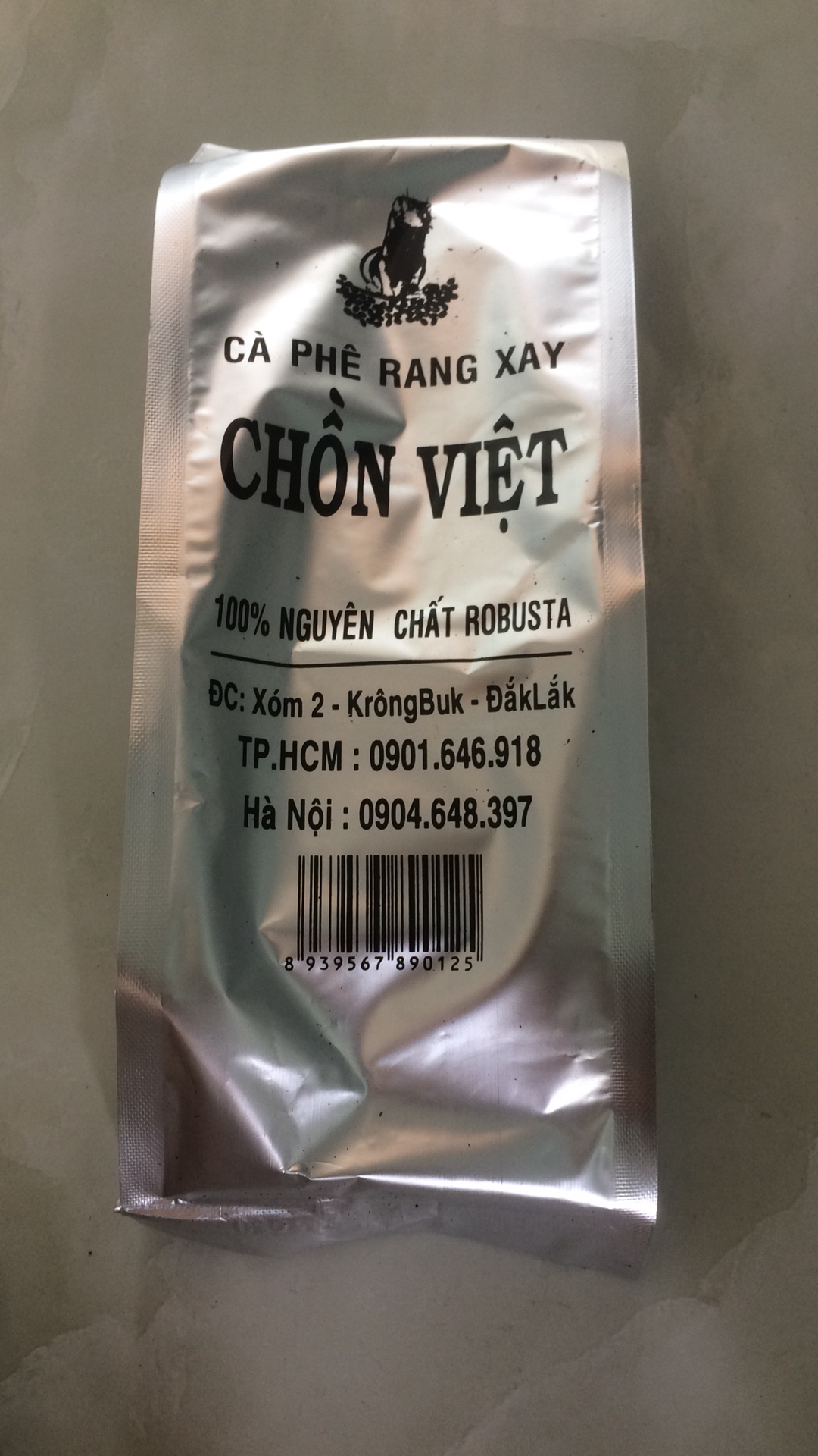[HCM]5kg 10 gói cà phê chồn bạc
