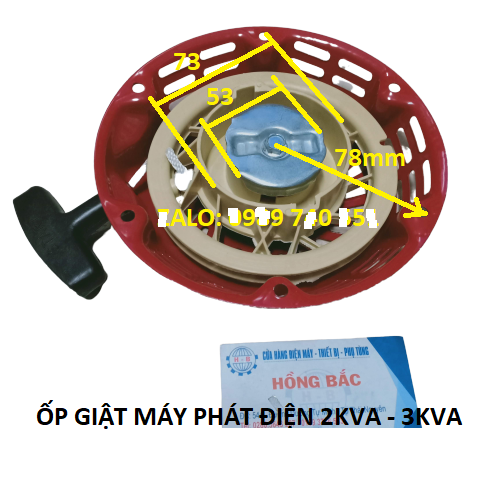 ốp giật máy phát điện 2 kva - 3kva