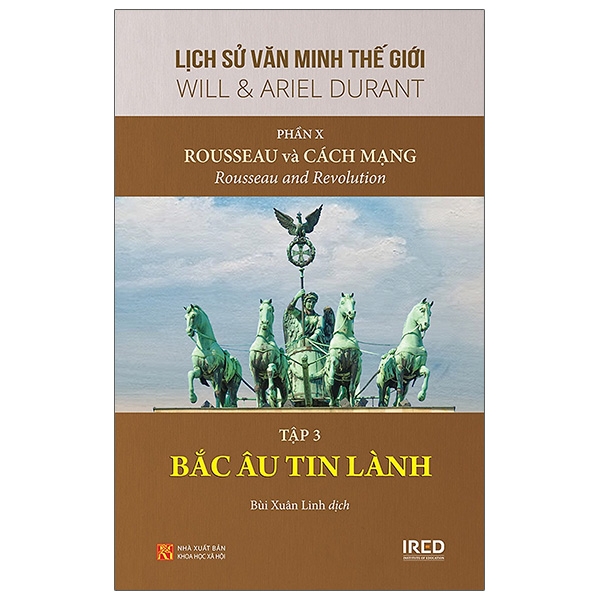 Fahasa - Lịch Sử Văn Minh Thế Giới - Phần X: Rousseau Và Cách Mạng - Tập 3: Bắc Âu Tin Lành