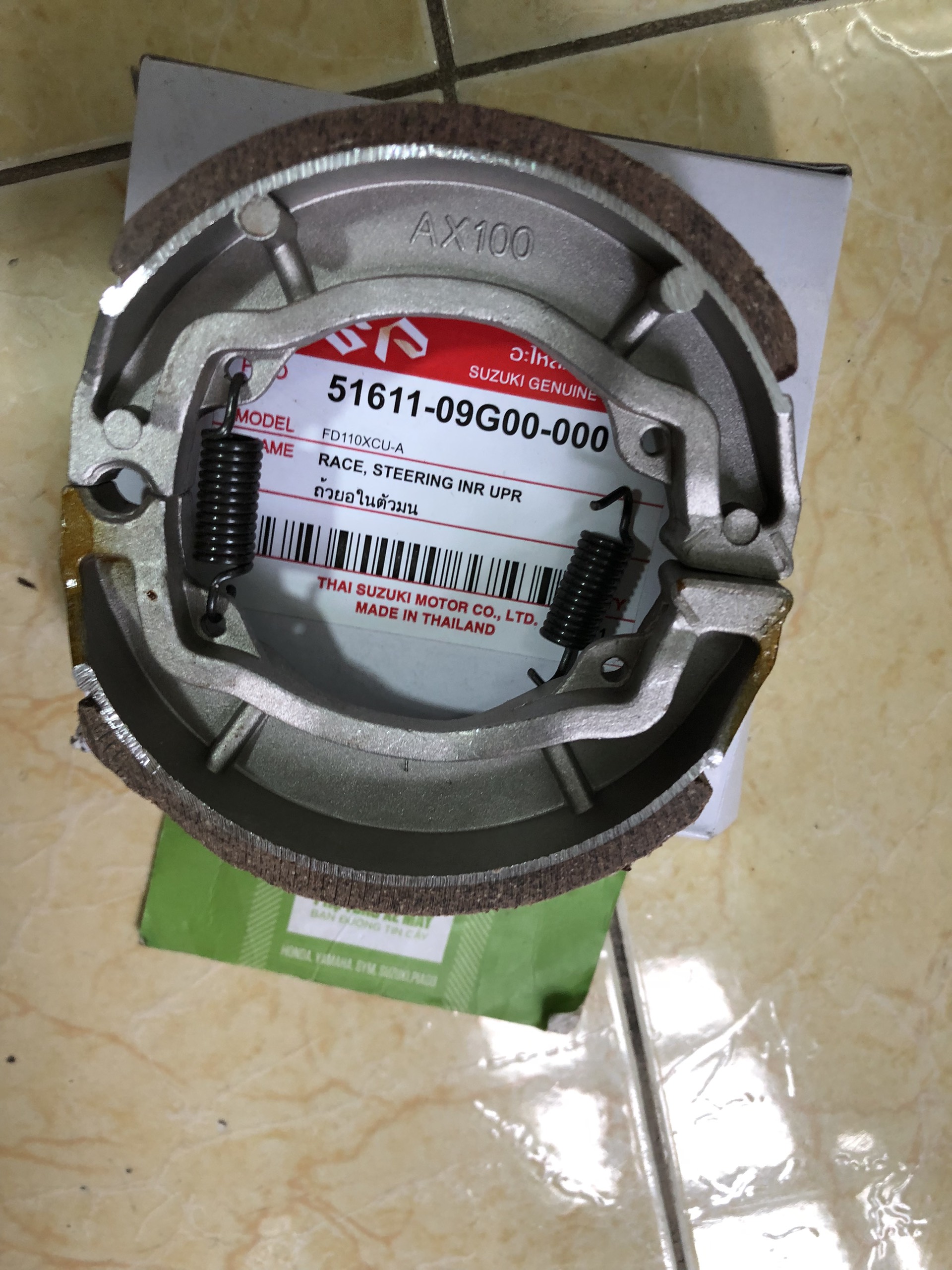 Bố Thắng Đùm (Phanh Cơ) Suzuki Smash/Viva/Shogun