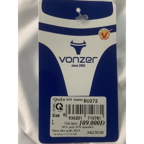Quần lót nam VONZER 272